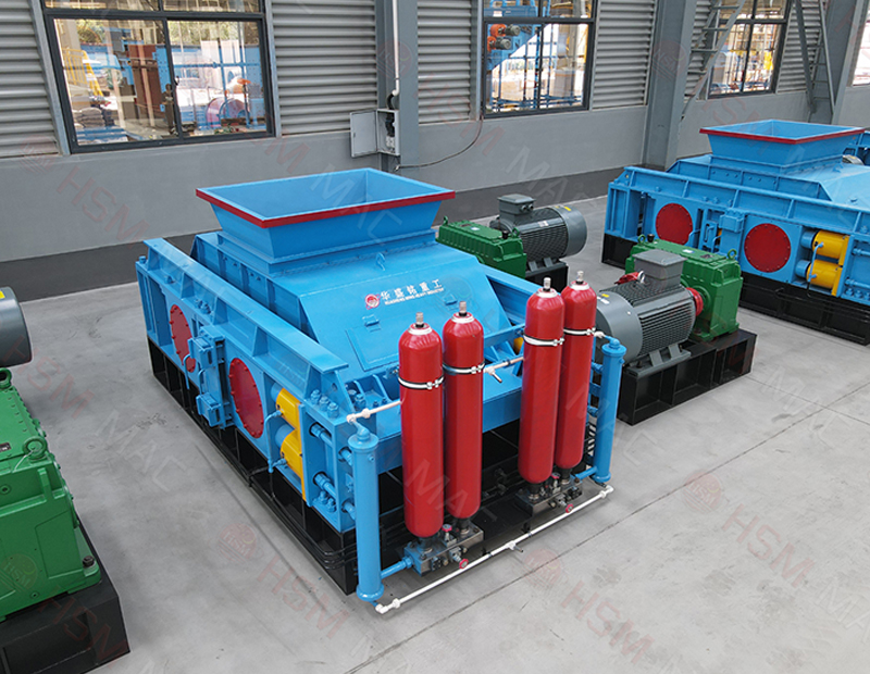 全液壓對輥破碎機